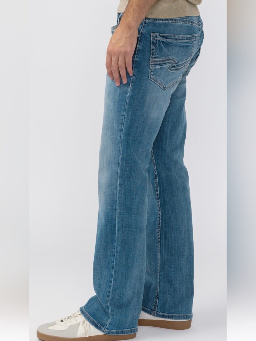 Silver Jeans Men’s 28/32 Craig Light Blue Straight Leg Bootcut Jeans